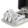 High Security Aluminum Alloy Key Lock Box 4 Digit Password Secure Password Lock Box Sturdy Durable Key Storage Box Home Use