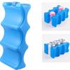 Blue Insulated Bag Ice Pack for Coolers Breastmilk Bottle Storage Insulated Contoured Freezer Pack Reusable Cool Pack