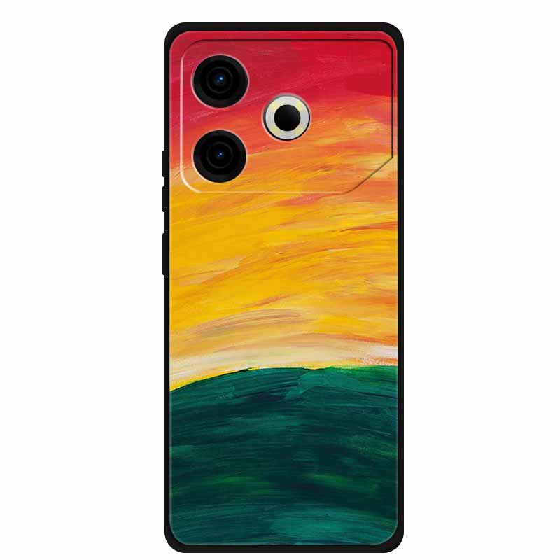 Phone Case For Tecno Pova6 Neo TPU Back Coque for Pova 6 Neo Marble Colour Soft Cover Protective Funda Luxury Silicone Shell