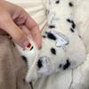 Plush Socks Women'S Milk Spots Fleece Thickened Cute Tube Socks Autumn And Winter Home Warm Mink Fleece Stockings