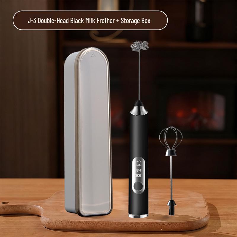 Electric Handheld Milk Frother & Egg Beater for Coffee and More