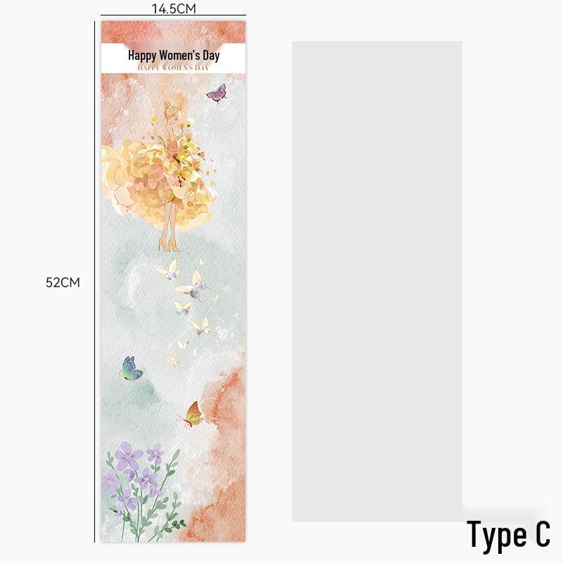 Goddess Festival Mini Rose Bouquet: Dreamy DIY Single Stem Waterproof Bag