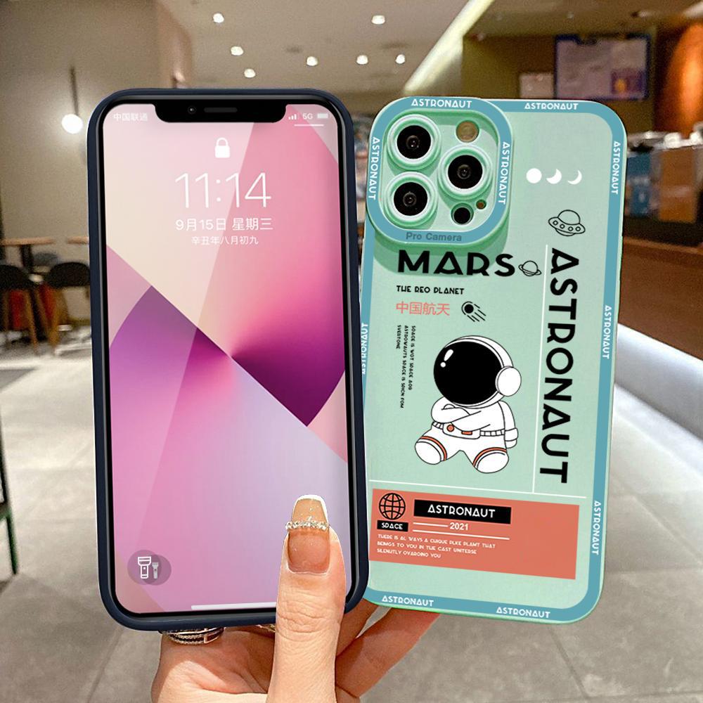 For iPhone Samsung Huawei Honor Xiaomi Redmi OPPO Realme Vivo Phone Case Painted Pattern Soft Rubber Full Cover Camera Protection Design Shell