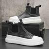 Fashion Winter New Fashion Ankle Boots Designer Men's All Match High Tops Causal Shoes Flats Moccasins Walking Sneakers Zapatos Hombre