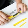 4Pcs Polishing Sandpaper Kits Sandpaper Flat File Wood Rasp File Set Sanding Paper Sand Tool with Plastic Stick