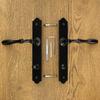 BRISTOL Door Handle with Toilet Plate 90mm