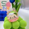 Cartoon Animal Quicksand Figurine Glitter Sequins Liquid Filled Animal Statue Sculpture Home Office Desktop Bookshelf Decoration Ornament Festival