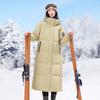 Goose Down H-Shaped Long Down Jacket
