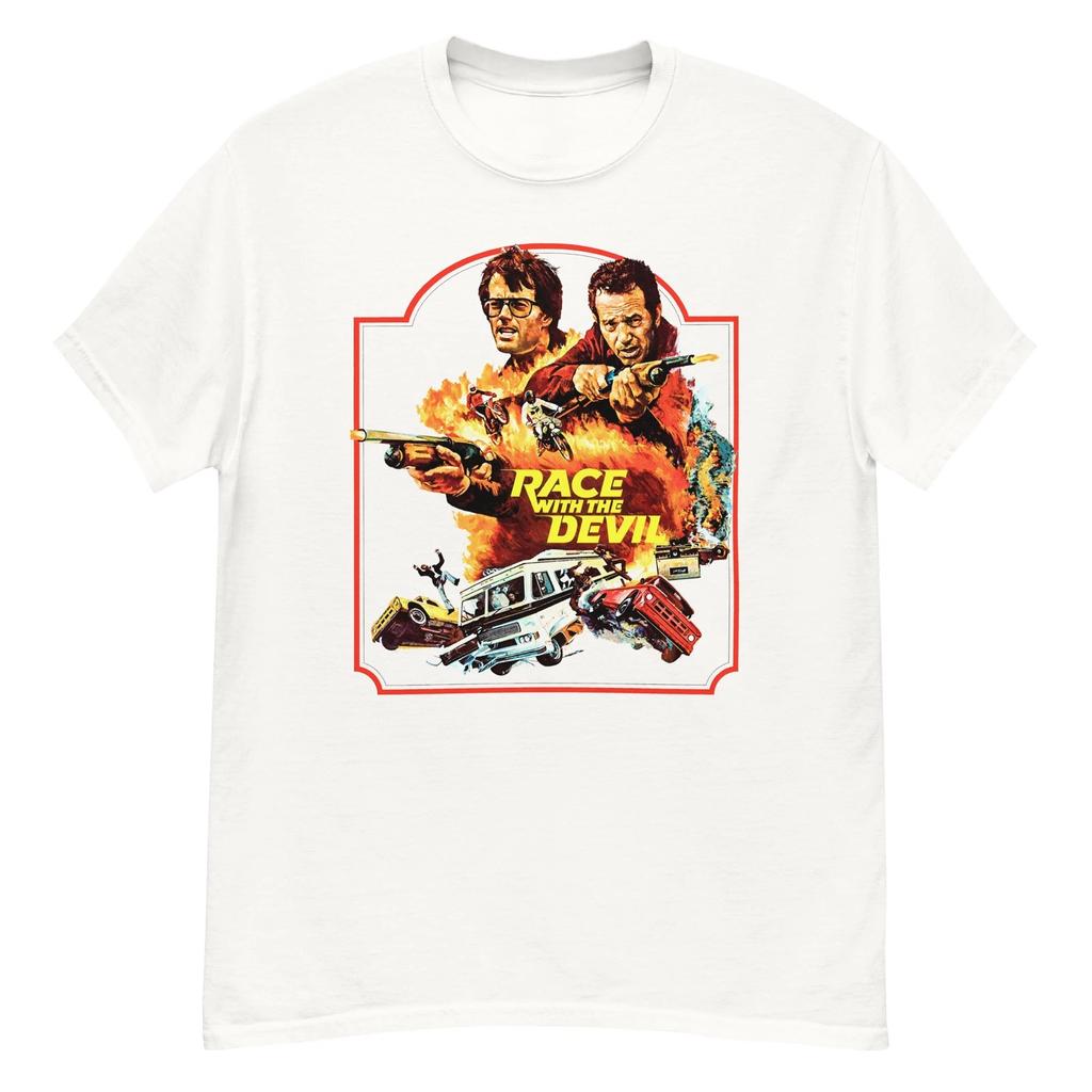 Race With The Devil Cult Horror Film Fan Art T-shirt