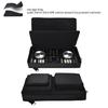 DJ Disc Player Controller Storage Bag Padded Compartment with Individual Pockets