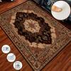 Retro Persian Entrance Door Mat European Style Distressed Home Decorations Carpets for Living Room Big Area Non-slip Bedroom Rug