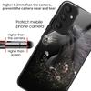 For Samsung Galaxy S25+ Case Tempered Glass TPU Drop-Proof Phone Cover Pattern Printing