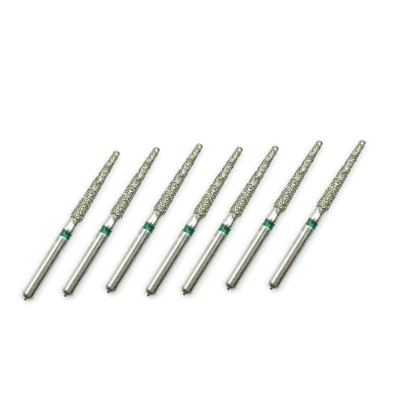 10pcs/Box Dental Diamond Burs Drill for High Speed Handpiece Handle Diameter 1.6mm Dentist Tools Dentistry Material TF-13C