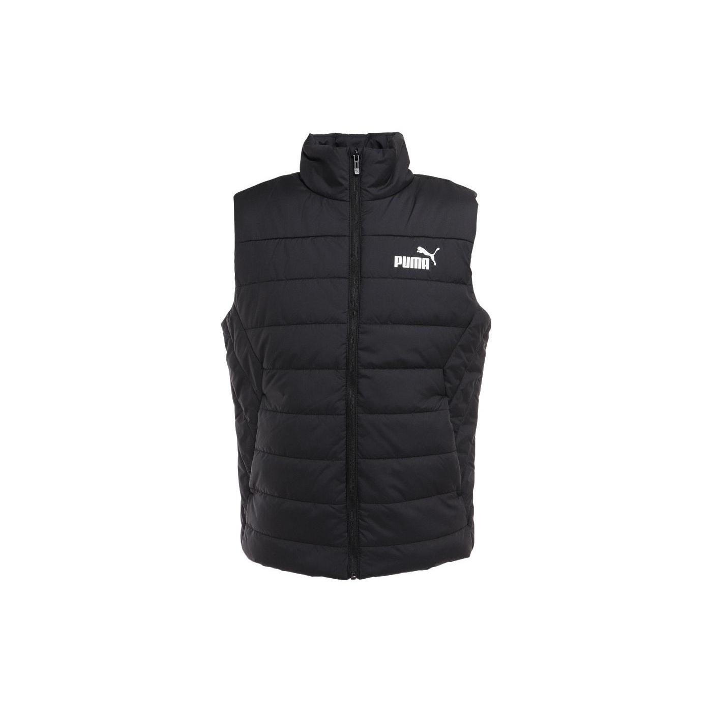 PUMA Essentials+ Padded Vest Black Men s 672420-01 S