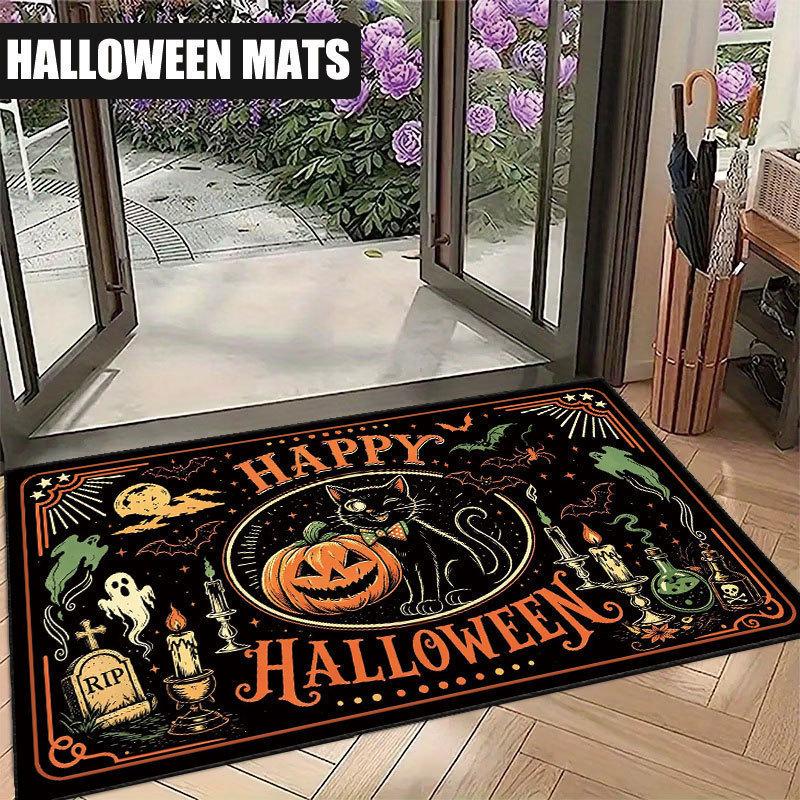 New Halloween Wicked Witch Entrance Door Decorative Floor Mat Water-absorbing and wear-resistant atmosphere floor mat