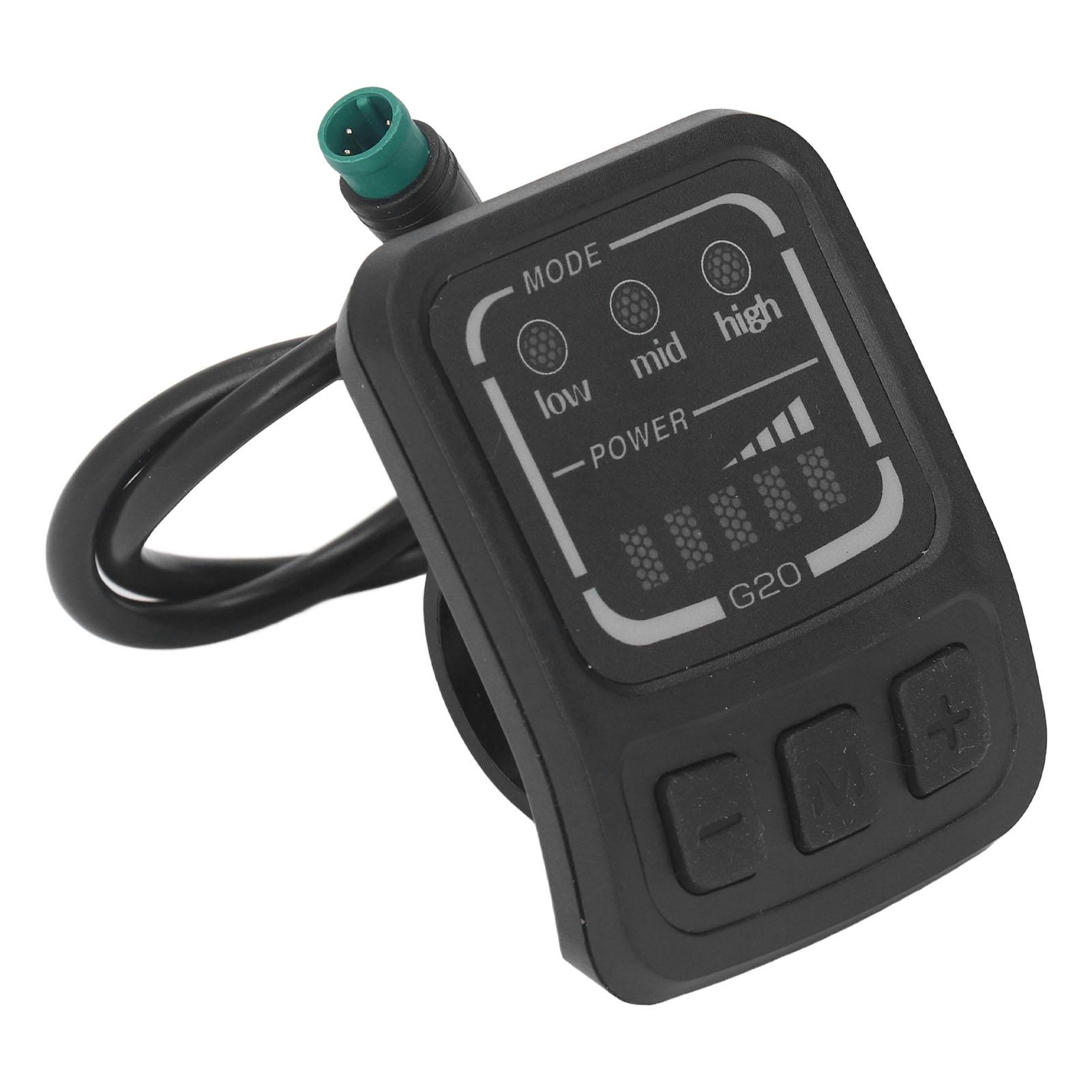 

G20 F Светодиодный дисплей для электровелосипеда Светодиодный дисплей для электровелосипеда и скутера с водонепроницаемым интерфейсом