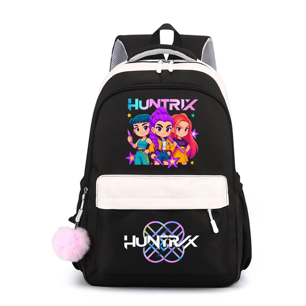 Niedlicher Anime K-Pop bedruckter Rucksack mit großer Kapazität für Teenager, Studentin, Student, Schulranzen, Büchertasche, Kindergeschenk, Damen, wasserdichte Reisetasche, Mochila