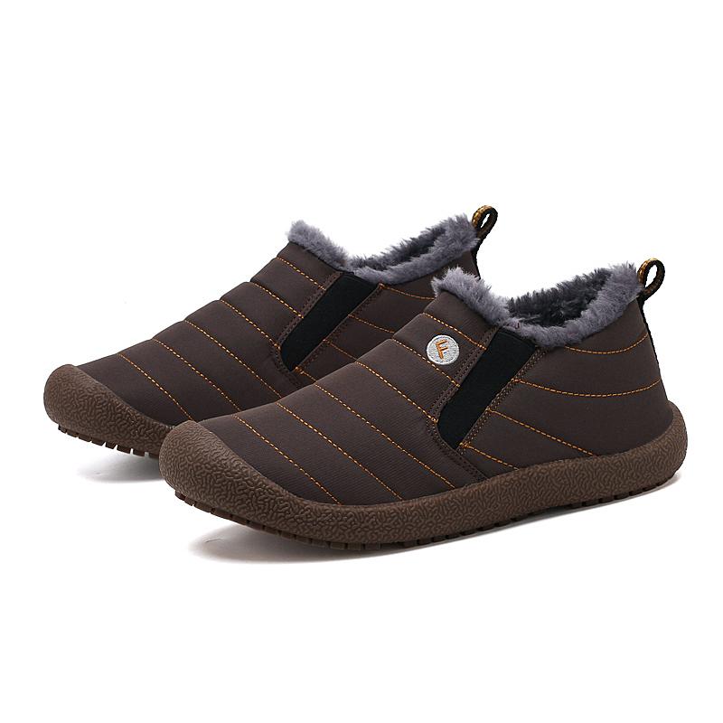 Women Thick Soled Snow Boots Hiking Shoes Couple Ankle Boots Sports Shoes Soft Plus Size Men's Lazy Boots Winter New Style 2025