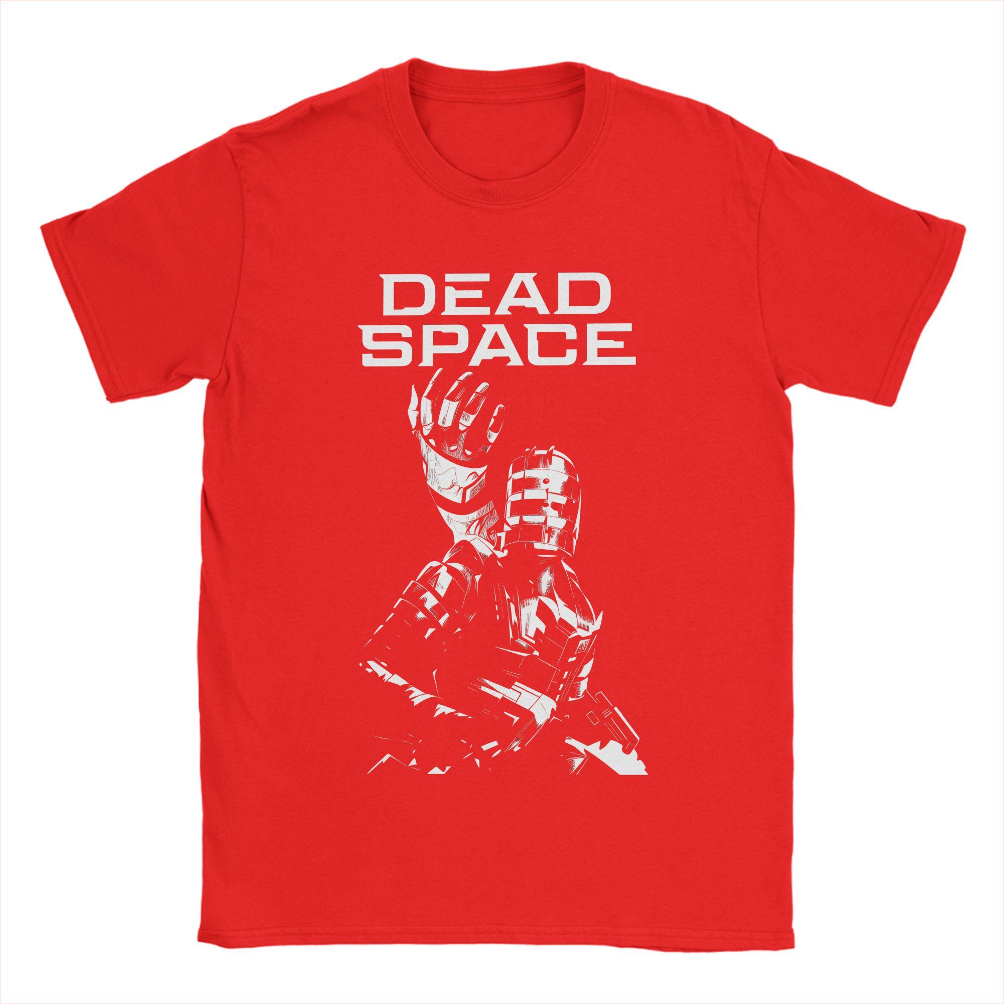 

Dead Space Game T Shirt Beach Pure Cotton T Shirts For Men Trendy Cool Design Tee Shirt Short Sleeves Streetwear Top Tees S