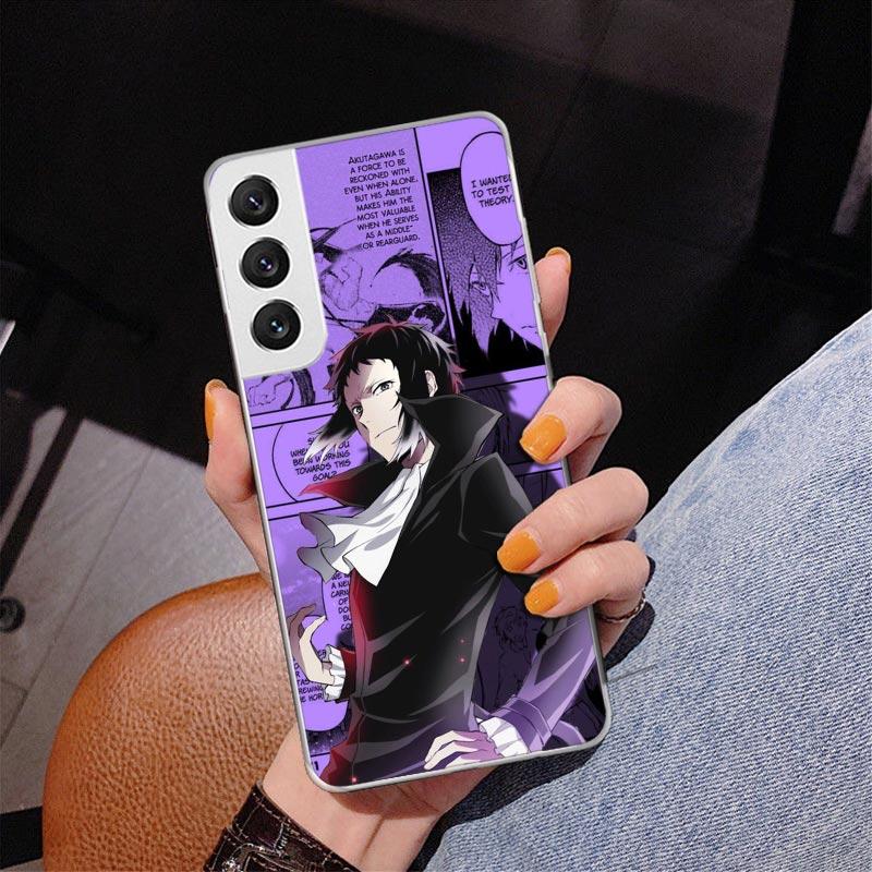 Bungo Stray Dogs Manga Phone Case For Samsung Galaxy S24 S25 Edge S26 Ultra S23 S22 S21 Plus S20 FE + Personalized Print Cover G