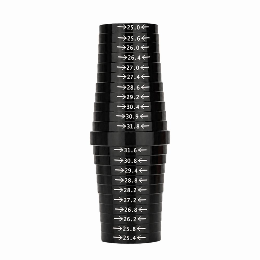 25mm to 31.8mm Bike Seatpost Measuring Tool Seatpost Diameter Measuring Tool for Bikes