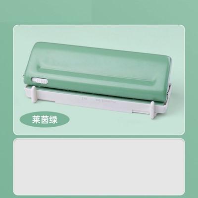 hole puncher, loose leaf ruler, 6-hole puncher,manual stationery binding, book puncher,