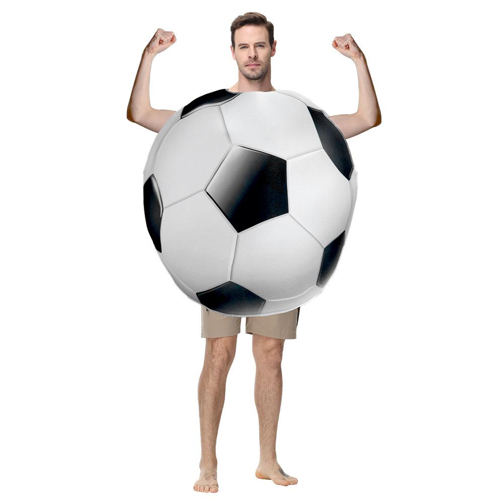 

Fun soccer cosplay costumes for adults One size fits all adults білий