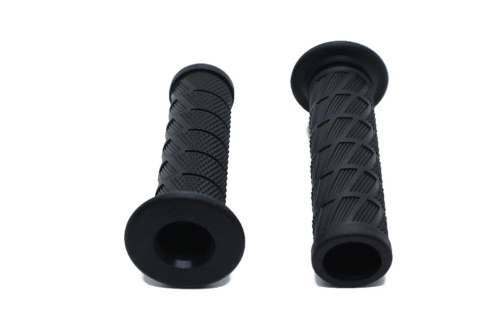 Beatus Retro Design Motorcycle Handle Grip 22.2mm Universal Grip Left