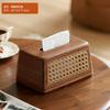 Multifunctional tissue box desktop home living room high-looking creative tissue box light luxury high-end coffee table storage box