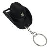 Portable Cowboy Hat Keychain Key Rings Bag Accessory for Daily Wear and Parties