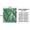 Fog Forest Shower Curtains Mist Pine Trees Natural Landscape Bath Curtain Sets Home Polyester Fabric Bathroom Decor With Hooks