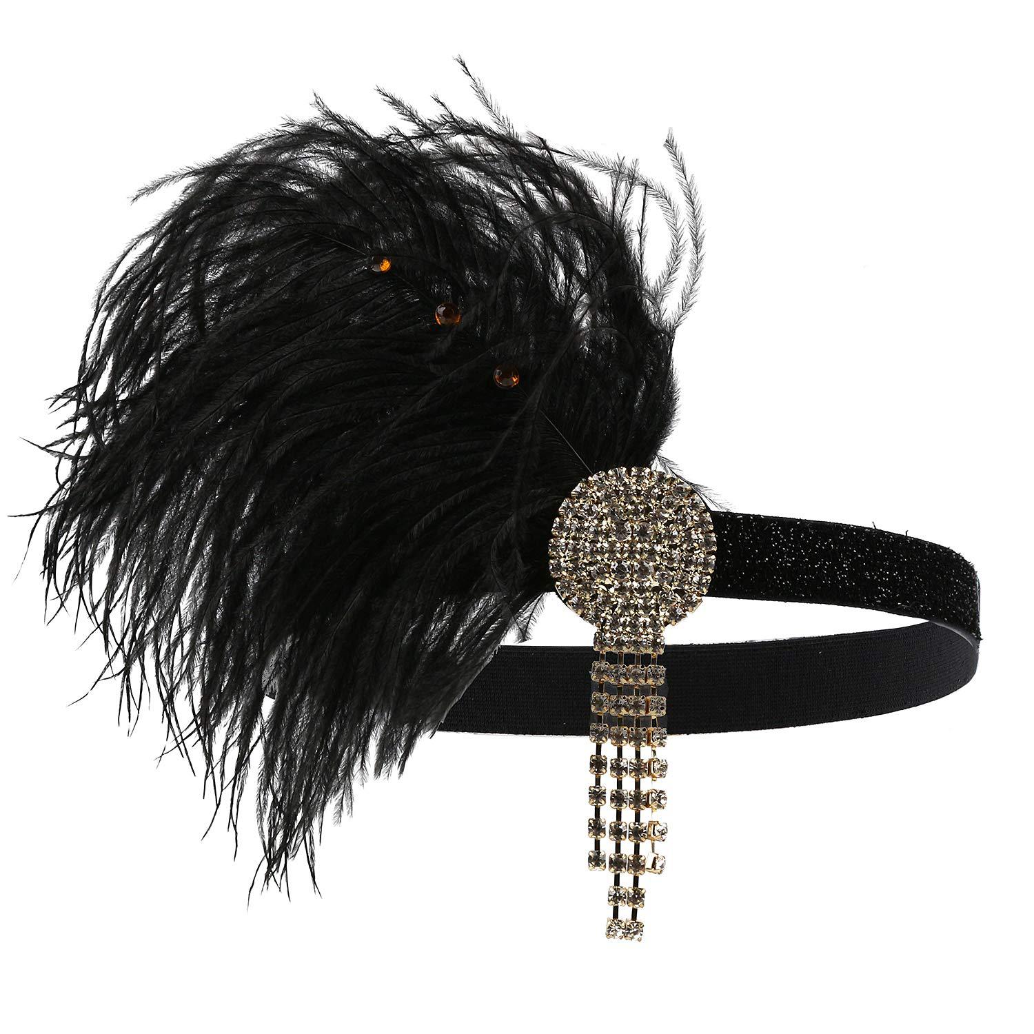 Feather Party Headbands Fashion Banquet Headbands Accessories Women s Theme Headbands Elegant Party Dress Up