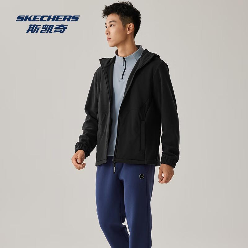 Skechers Unisex Hooded Fleece Jacket M