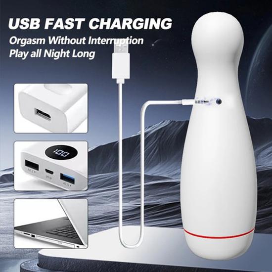 Vibrating Male Masturbator Stroker Cup Cock Stimulator Penis Massager Sex Toys for Men