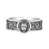 Adjustable Lion Ring Men Women Sterling Vintage Geometric Statement Band Minimalist Unisex Finger