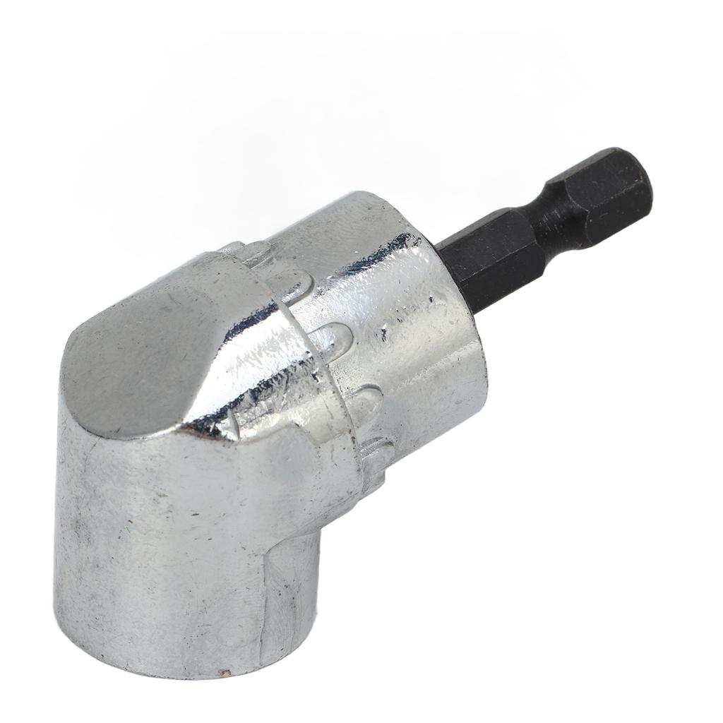 Tournevis Angle Embout 105 degrés Tour Accessoire Perceuse Électrique Extension Embout Hexagonal 1/4 pouce