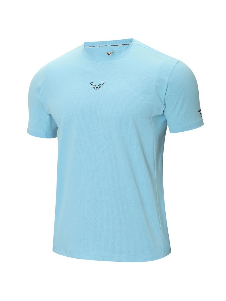 DYNAFIT Three.R Men'S Short Sleeve T-Shirt_Aqua Ymm25237B3