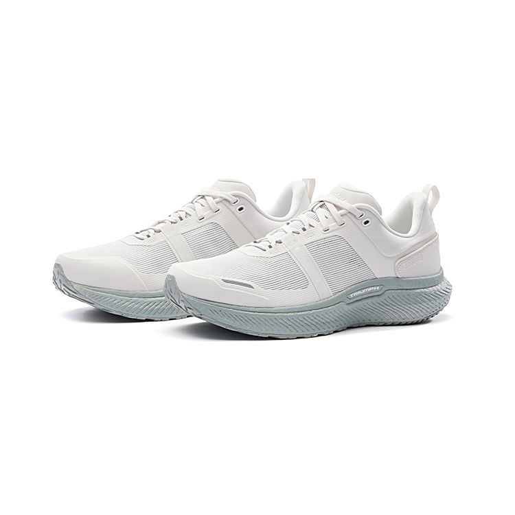 Saucony Triumph Comfortable Mesh Cushioning Breathable Low-Top Running Shoes Unisex Running Shoes White Gray S28207-1