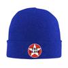 Rock Band Clash Logo Warm Knitted Cap Winter Knit Bonnet Hat Skullies Beanies Hip Hop Caps for Unisex
