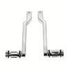1 Pair of Premium Motorcycle Gear Shift Lever & Heel Toe Shifter for Harley FL, Road King, Electra Street, Tri Glide, Ultra Classic - Sleek Polished F