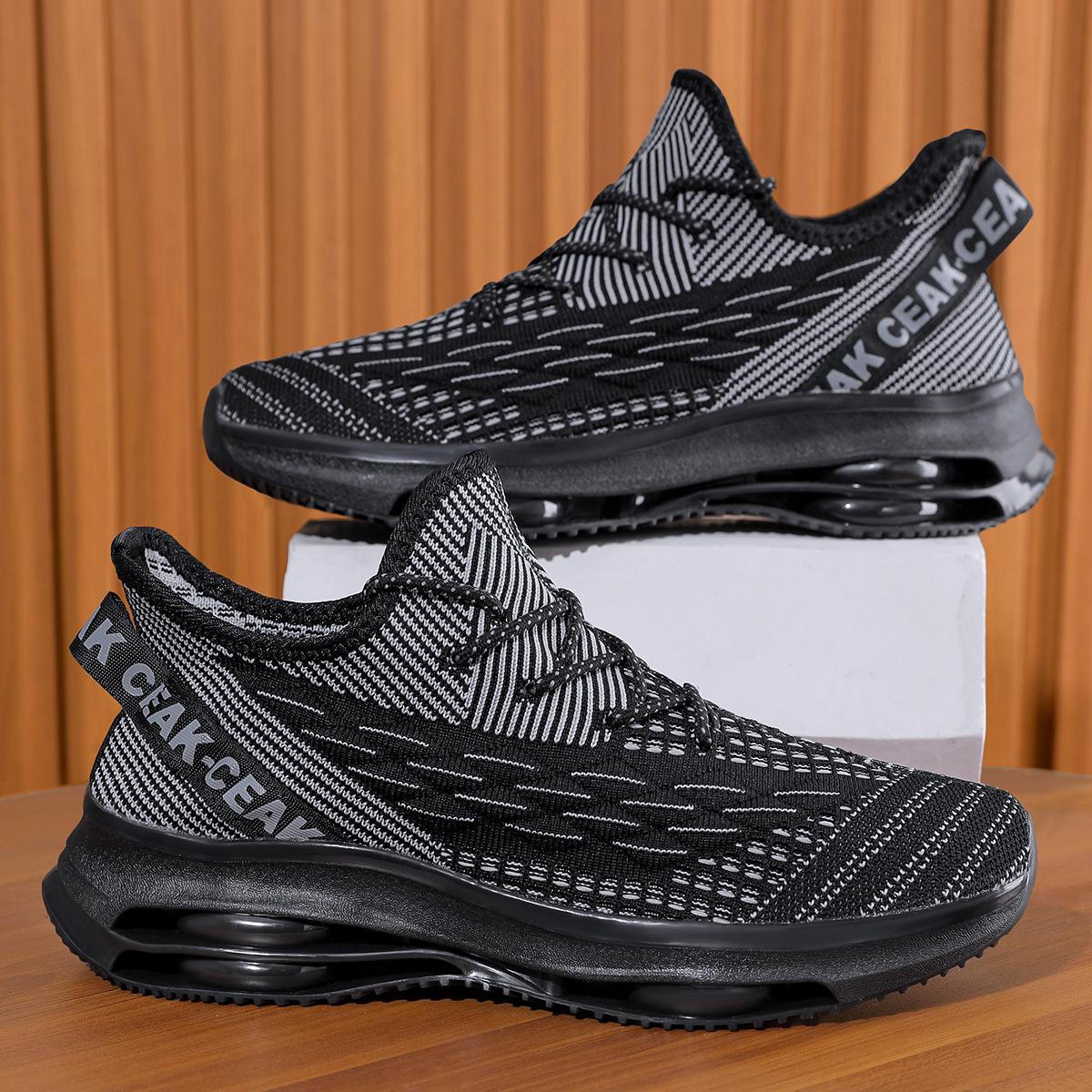 

Мужская обувь большого размера кроссовки модная обувь летящая тканая дышащая обувь для вождения легкие кроссовки 39