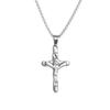 New Men and Women Fashionable Simple Cross Necklace Faith Exorcism
