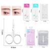 1Pcs Eyebrow Scissor Eyelash Trimmer Facial Hair Remover Stainless Steel Nail Cuticle Manicure Scissor Beauty Makeup Tool