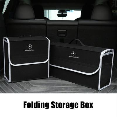 Auto Kofferbak Grote Capaciteit Opbergdoos voor Diversen Organizer Tas Gereedschapskoffer Voor Mercedes Benz AMG W212 W205 W246 W177 W176 W213 GLC GLE GLS ML Welkom Laser