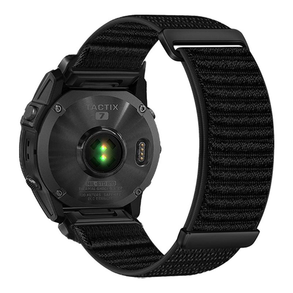 20mm Uhrenarmband für Garmin Fenix 7S / 7S Pro / 6S / 6S Pro Zweiteilig Klettverschluss Nylon Gewebtes Armband