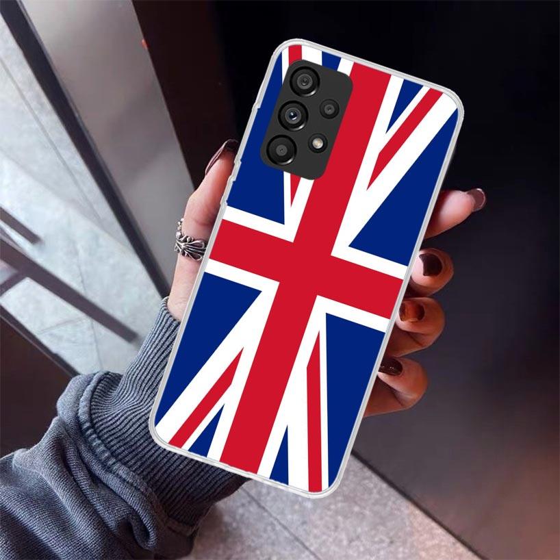 

Union Jack England UK Flag Phone Case For Samsung Galaxy A12 A52S A42 A32 A22 A51 A50 Note 20 Ultra 10 S10 Plus A71 A70 A31 A30 Samsung A22 5G