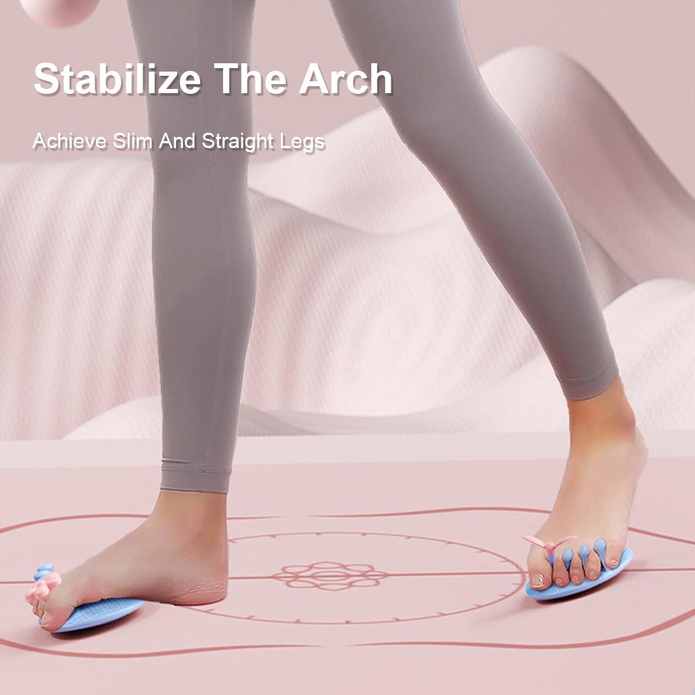 2Pcs Arch Foot Trainer Legs Toes Arch Training Device Arch Trainer Leg Toes Plantar Function Exerciser Leg Body Muscle Relex