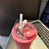 SEYGM 500ML 304 Paslanmaz Çelik Termos Bardak Pipetli Çift İçecek Yalıtımlı Soğuk Sıcak Kahve Kupası Araba Meyve Suyu Çay Su Bardağı