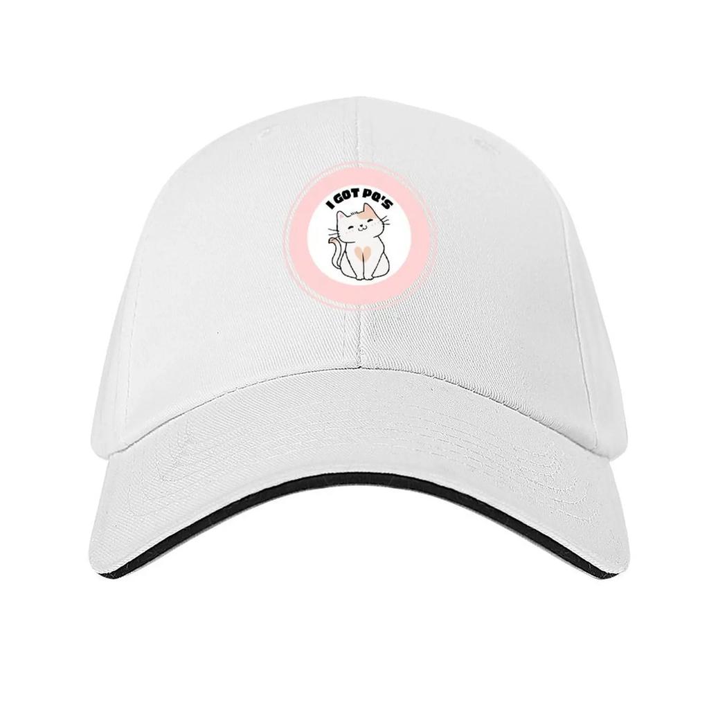 I Got PQs Baseball Cap Sports Cap Designer Hat Sunhat Rugby Girl Mens