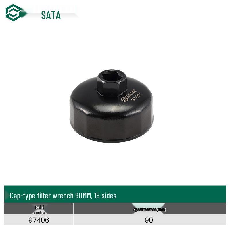 SATA Dual-Use Universal Oil Filter Wrench - Belt & Handcuff Pliers